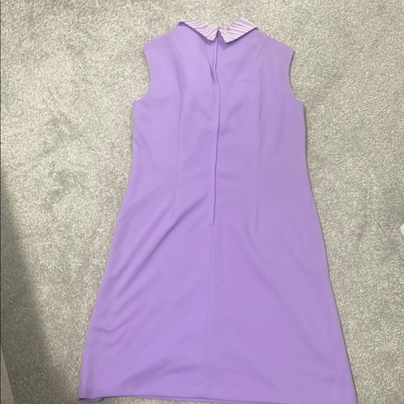 Vintage Handmade Purple Sleeveless Dress - Picture 4 of 4